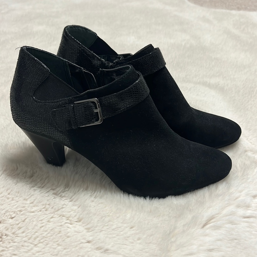 Alfani Suede Booties 8.5